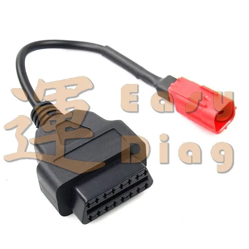 Redukce pro nové motorky s červeným EURO 5 OBD2