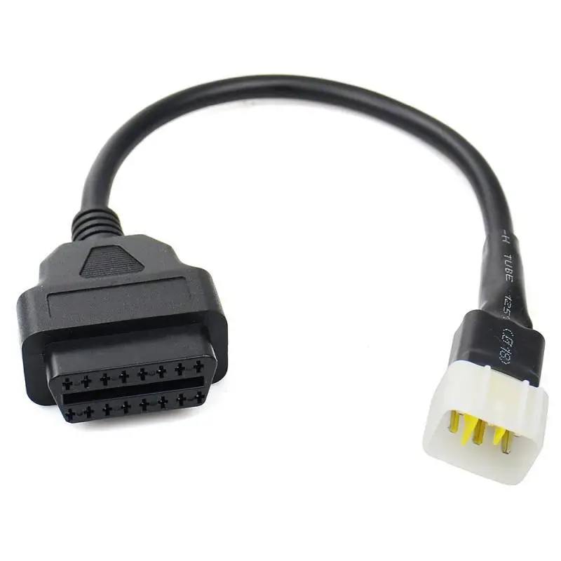 DELPHI BENELLI NT GT TRK 6 pin CAN redukce OBD2 motocykl, pro TuneECU - K + CAN, 6pin