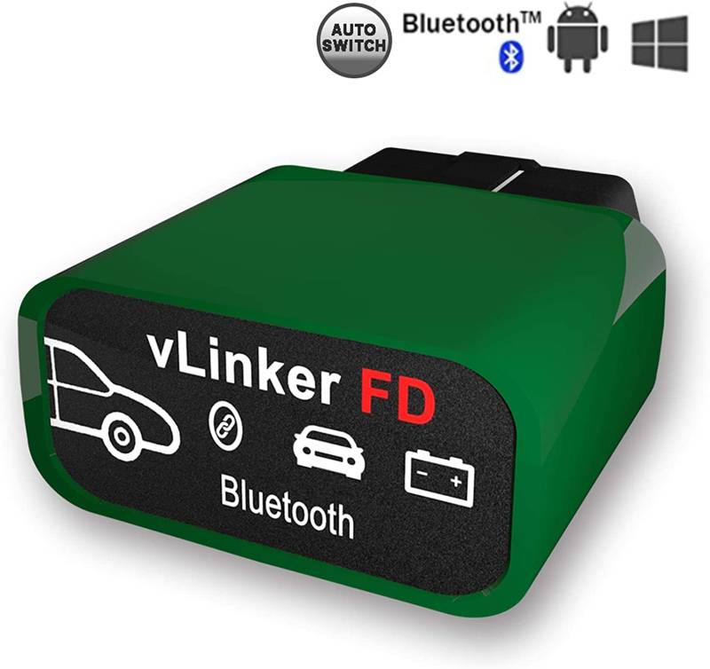 VLinker FD BT3.0 FORD ELM327 V2.2, CAN BUS BLUETOOTH, pro TORQUE, FORSCAN, BIMMERLINK BIMMERCODE - Android