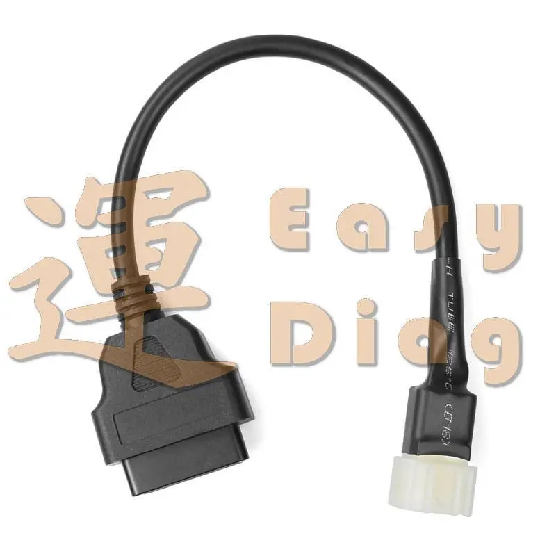 DELPHI BENELLI NT GT TRK 6 pin CAN redukce OBD2 motocykl, pro TuneECU - K + CAN, 6pin
