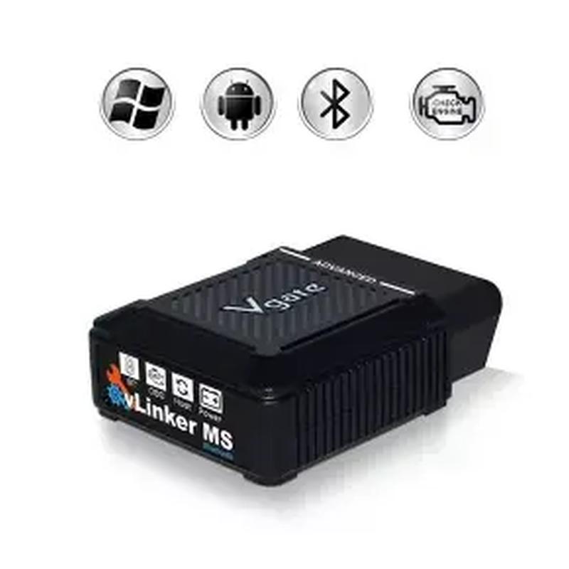 VLinker MS BLE+ BT5.2 FIAT MULTIPLEXED FORD BMW ELM327 V2.2, CAN BUS BLUETOOTH, pro TORQUE, FORSCAN, BIMMERLINK BIMMERCODE - iPhone, Android