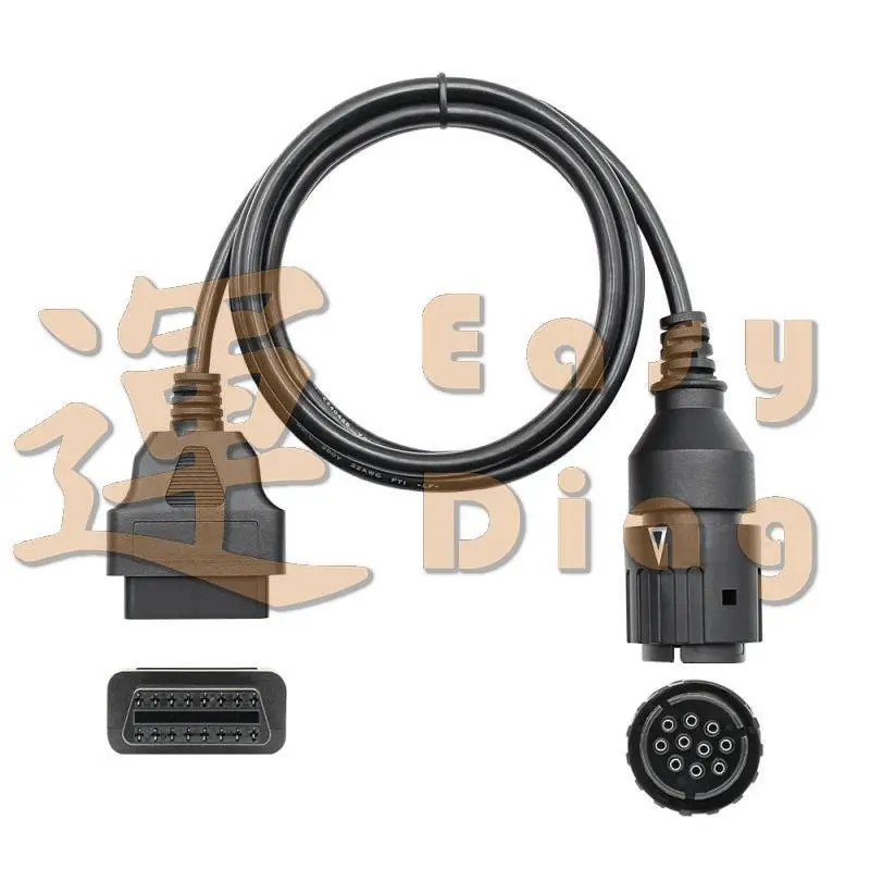 BMW 10 pin redukce OBD2 motocykl, icom d, icomd, 10pin