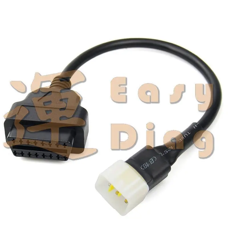 DELPHI BENELLI NT GT TRK 6 pin CAN redukce OBD2 motocykl, pro TuneECU - K + CAN, 6pin
