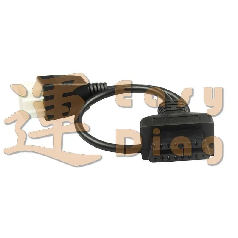 DELPHI BENELLI NT GT TRK 6 pin CAN redukce OBD2 motocykl, pro TuneECU - K + CAN, 6pin