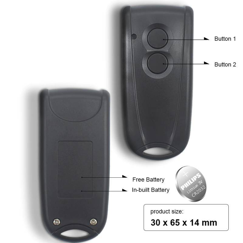 Dálkový ovladač pro HÖRMANN ECOSTAR RSC2 RSE2 Prolift Liftronic Portronic 433,92 MHz