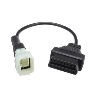 KTM 6 pin CAN redukce OBD2 motocykl, pro TuneECU - K + CAN, 6pin