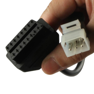 APRILIA 6 pin redukce OBD2 motocykl, pro TuneECU - 6pin