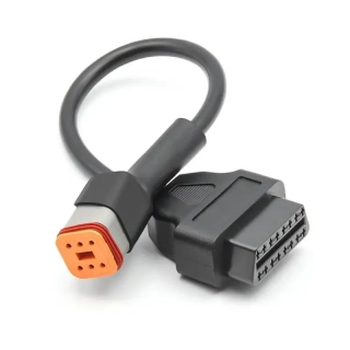 HARLEY DAVIDSON 6 pin redukce OBD OBD2 motocykl, 6pin