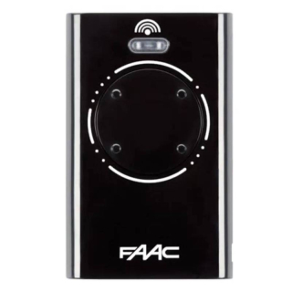 Dálkový ovladač černý pro FAAC XT4 868 SLH LR pohon bran a vrat